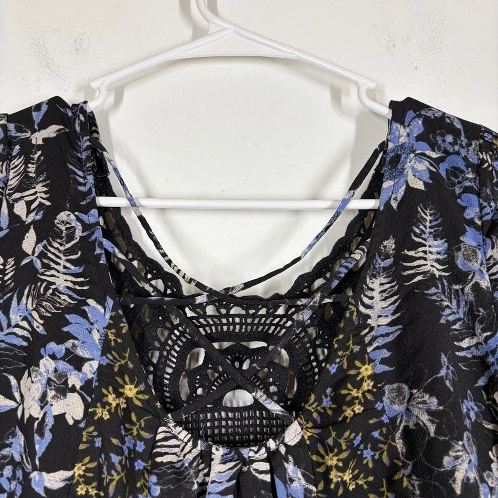Free People Floral Mini Dress Size XS